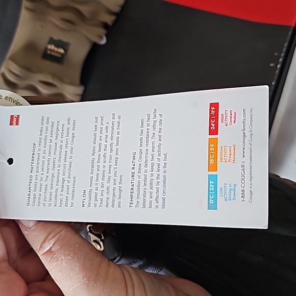 NWT Water Proof Boots - Picture 9 of 9